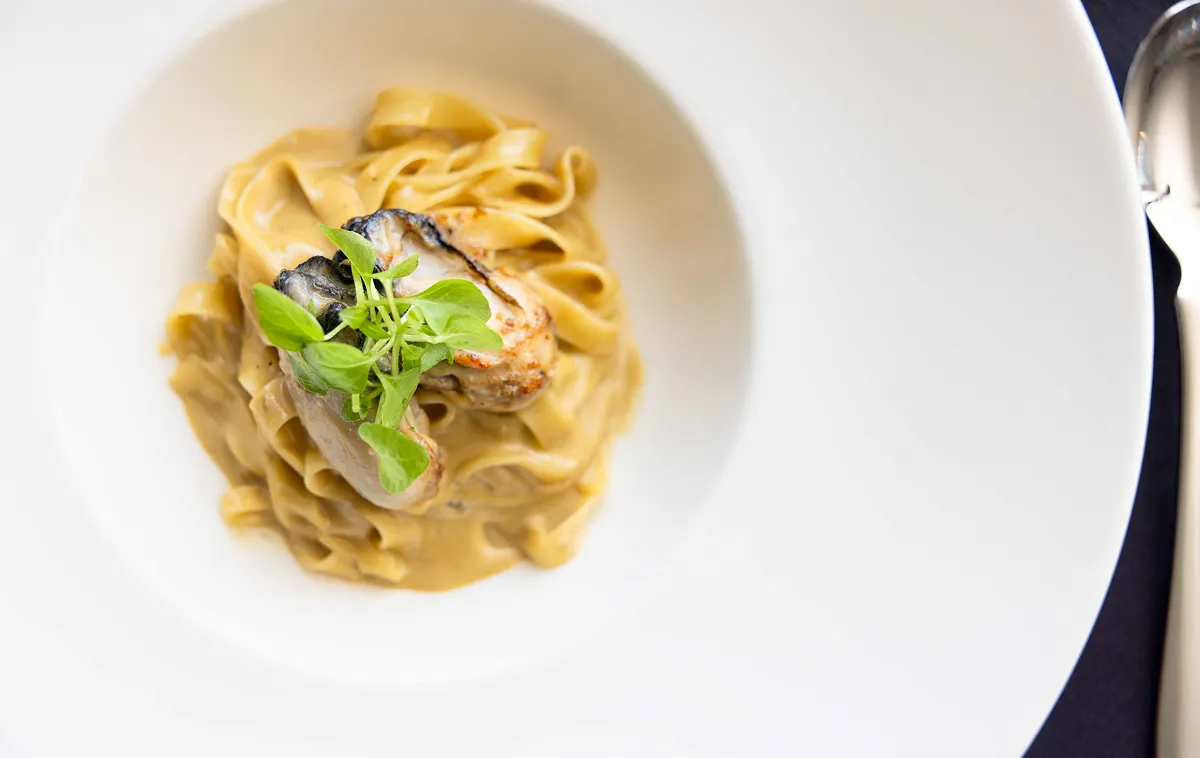 Ristorante ARCOのパスタ